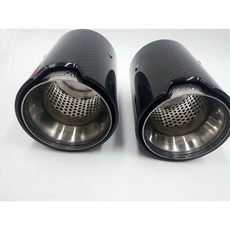 专用宝马M款M2M4M3改装碳纤维尾喉排气管F87F80F82F