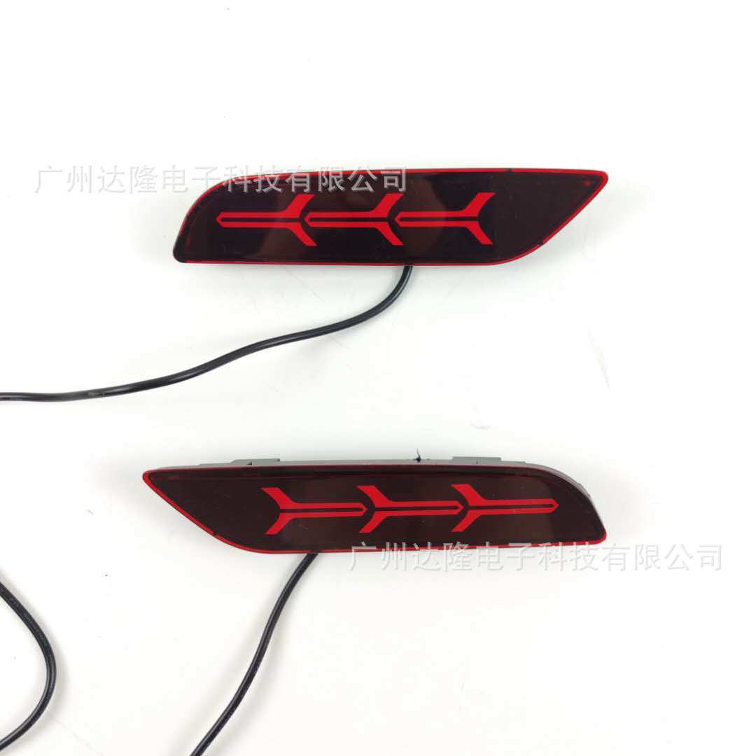 适用于17-19款现代IX25后杠灯 新ix25后保险杠改装飞机款LED 尾灯