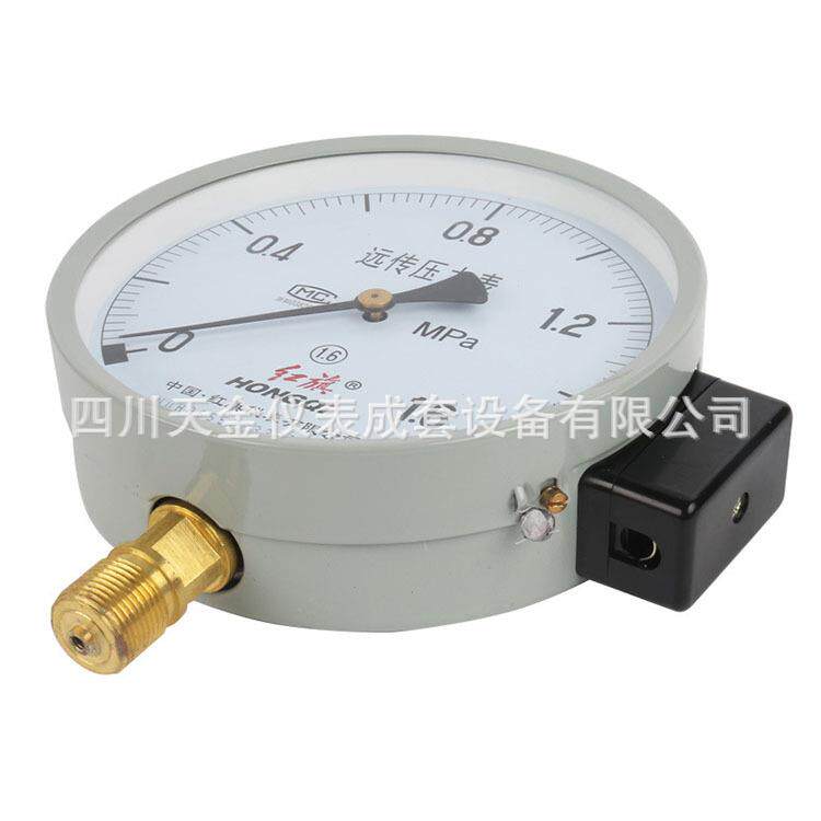 现货红旗仪表电阻远传压力表YTZ-150径向气压表油压表液压表