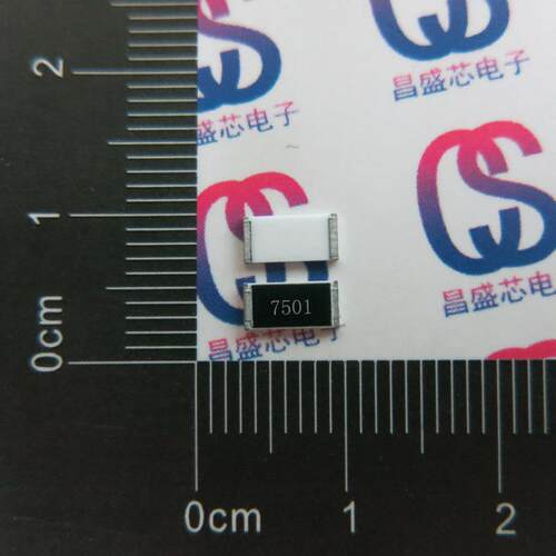 贴片精度电阻2512 7.5K 7K5 7500ohm 1% 7501 功率:1W 1盘/400元