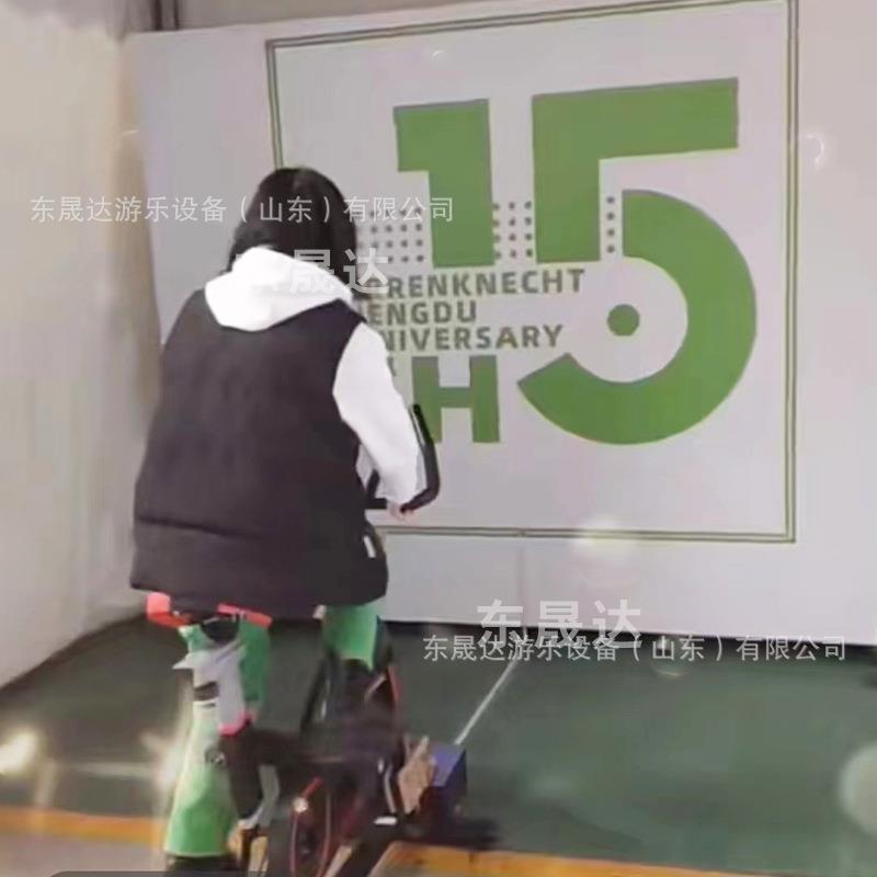 互动道具点灯装置脚踏发电无动力发光单车商业活动启动装置