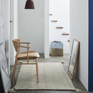 丹麦 Fritz Hansen北欧进口轻奢N01单人靠背实木餐椅子简约现代式