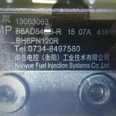 潍柴道依茨燃油泵13053063喷油泵总成BH6PN120R 衡阳泵B6AD548G-R