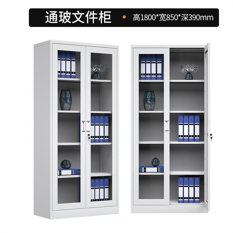 广州办公室文件柜资料柜财务凭证柜铁皮柜档案柜储物矮柜带锁优惠