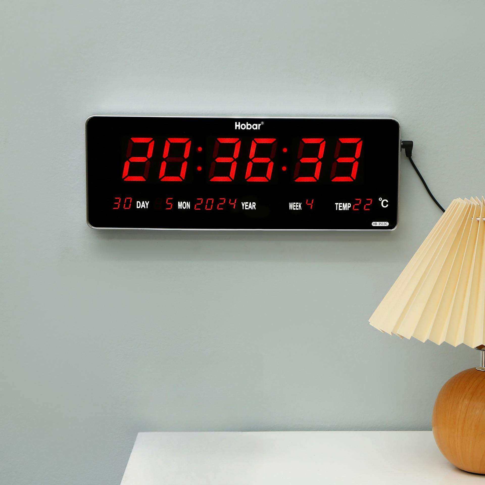 万年历电子钟3513办公大屏幕客厅挂墙时钟LED静音插电夜光计时器,玩具/童车/益智/积木/模型,毛绒/玩偶/公仔/布艺类玩具,淘宝优惠券,粉丝福利购,淘宝优惠卷