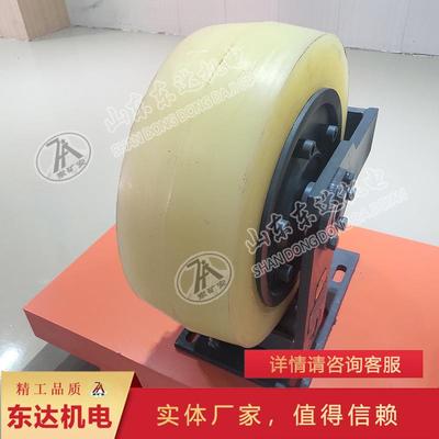 导向缓冲LS50滚轮罐耳宽轮导向装置立井提升滚轮罐耳