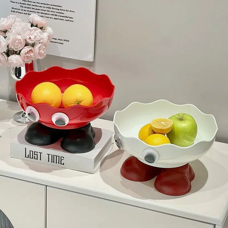【下单立减50】家用高脚水果盘高颜值可沥水果盆客厅茶几高颜值QC