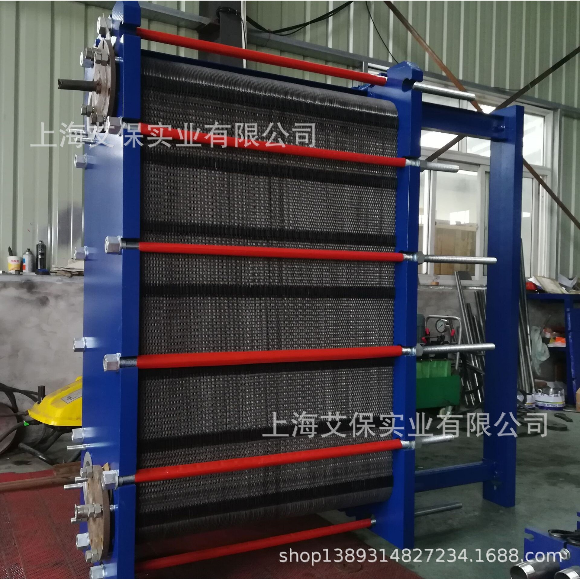 上海艾保供应 江苏苏州昆山常熟 小温差中央空调可拆板式换热器