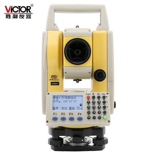 VICTOR胜利 全站仪免棱镜400米工程测量测绘放样全站仪VC872L