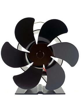 LT416单头花三角工字热动力壁炉风扇6叶2023年新款