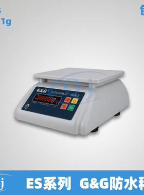 双杰G&G E6KS 6kg/1g防水电子秤海产品称重秤6kg1g电子天平防水称