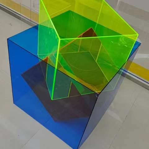 亚克力吊顶透光板装饰造型有机玻璃板吊顶厂家加工