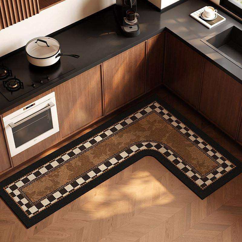 中古风厨房地垫L型防滑防油可擦免洗7字型脚垫吸水吸油耐脏地毯垫,玩具/童车/益智/积木/模型,毛绒/玩偶/公仔/布艺类玩具,淘宝优惠券,粉丝福利购,淘宝优惠卷