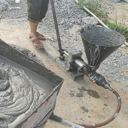 手动水泥浆灌浆注浆机 缝隙门窗孔内注浆用小型液压注浆机填缝枪