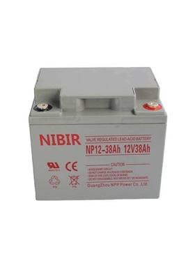 NIBIR蓄电池NP12-100Ah 免维护电池12V100AH UPS 直流屏铅酸电池