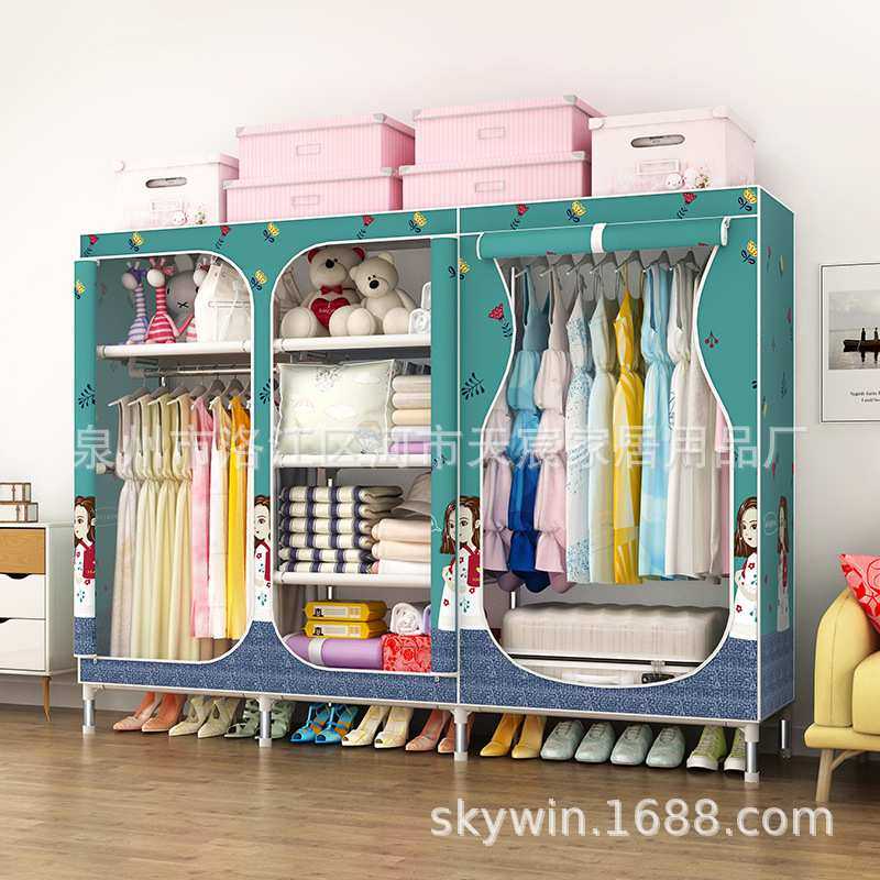 一件代发简易布艺衣柜带拉链全密封布衣橱H19010203送手套锤子天,模玩/动漫/周边/娃圈三坑/桌游,模型制作工具/辅料耗材,淘宝优惠券,粉丝福利购,淘宝优惠卷