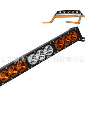 90W单排长条灯LED越野车顶灯LED射灯汽车工作灯LED探照灯