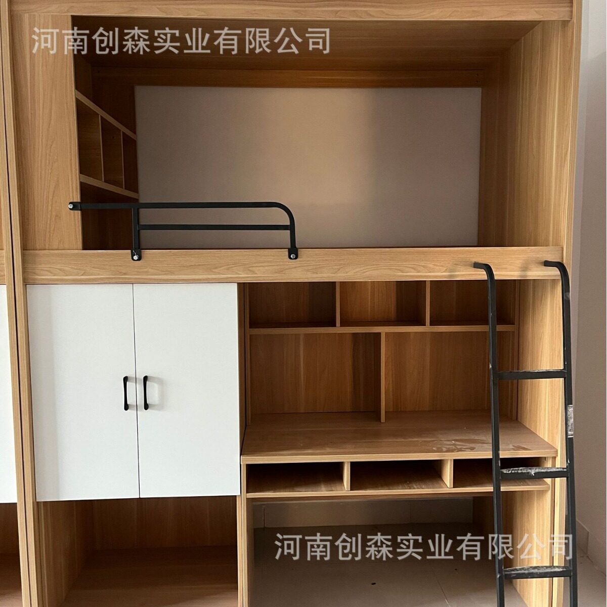 学校宿舍上床下桌学生公寓床组合床书桌上下铺厂家