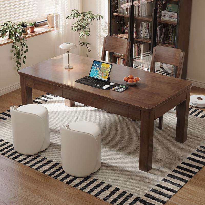 客厅实木大长书桌带抽屉家用工作台双人学习桌简约办公桌餐桌一体,模玩/动漫/周边/娃圈三坑/桌游,模型制作工具/辅料耗材,淘宝优惠券,粉丝福利购,淘宝优惠卷