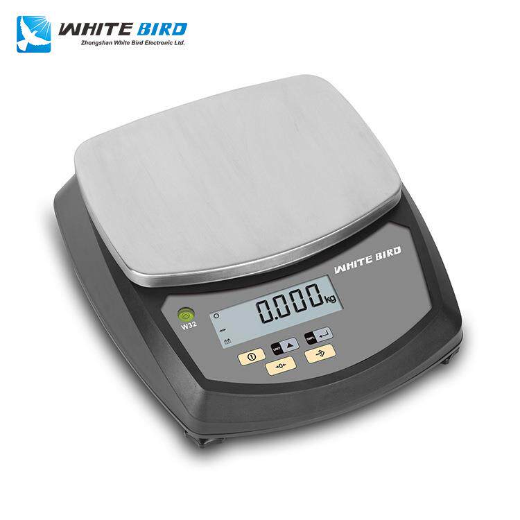 百鸟W32工业电子秤外贸高精密计重秤计数秤30kg/15kg/6kg/3kg