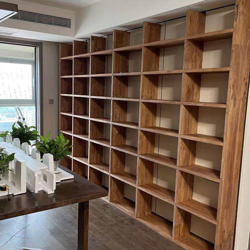 老榆木实木书架书柜整墙原木简约松木落地置物架格子架,模玩/动漫/周边/娃圈三坑/桌游,模型制作工具/辅料耗材,淘宝优惠券,粉丝福利购,淘宝优惠卷