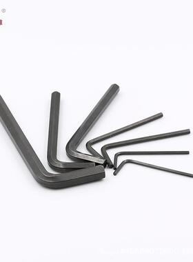 亿雄加长加硬六角扳手L型六角扳手六角匙M1.5/2/3/4/5/6/8/10/12