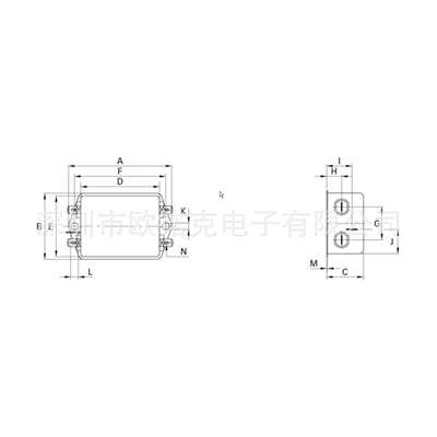 SCHAFFNER夏弗纳802492-SF带快速导通6A EMC滤波器FN2090A-6-06