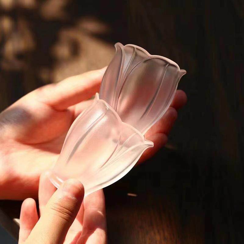 琉璃茶器百合闻香杯茶杯主人杯公道杯茶道零配品茗杯单杯子