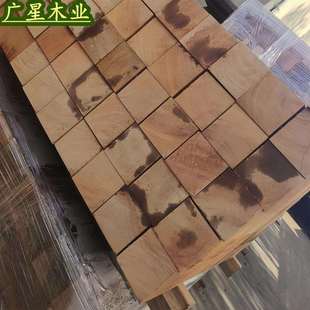 船厂用垫木实木熏蒸硬质大木方枕木垫木油田石油钻井平台100*100
