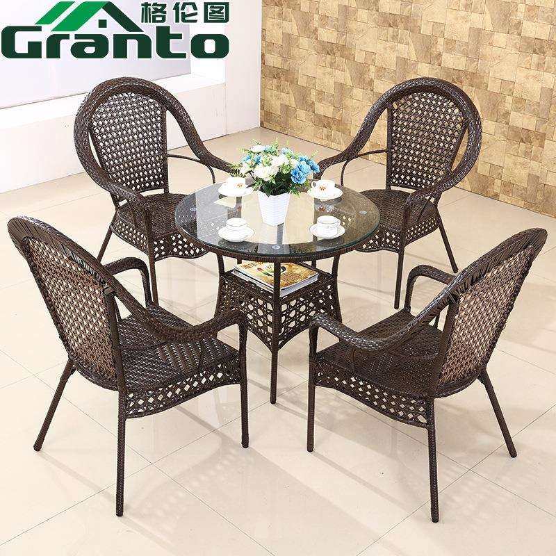 藤编茶几桌椅户外休闲藤椅三件套小圆桌钢化玻璃简约茶桌子组合,模玩/动漫/周边/娃圈三坑/桌游,模型制作工具/辅料耗材,淘宝优惠券,粉丝福利购,淘宝优惠卷