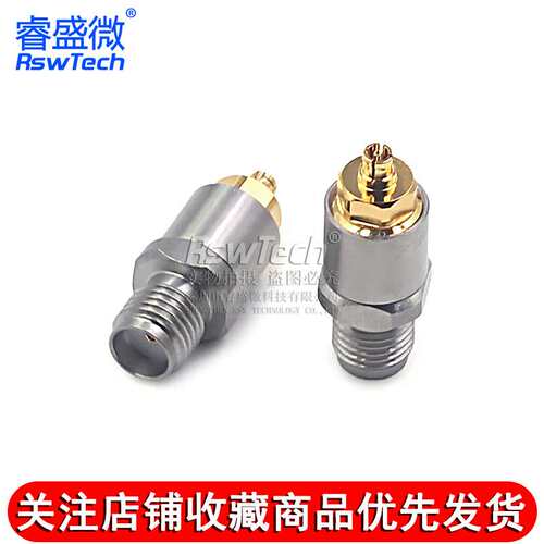 毫米波转接器 SMA/SSMP-KKG SMA母转SSMP母 DC-18G SMA/GPPO-KK