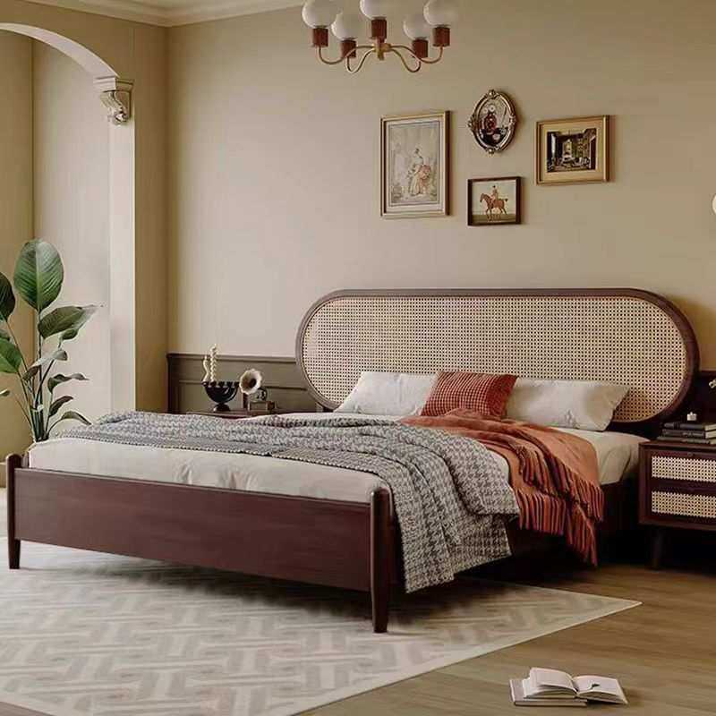 古藤编实木床诧寂风法式1.2米单小户型1.5m储物民宿北欧简约家具,模玩/动漫/周边/娃圈三坑/桌游,模型制作工具/辅料耗材,淘宝优惠券,粉丝福利购,淘宝优惠卷