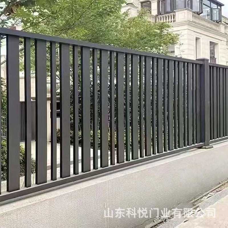 源头厂家 小区栅栏铝艺院墙花园庭院围栏新中式护栏别墅围栏