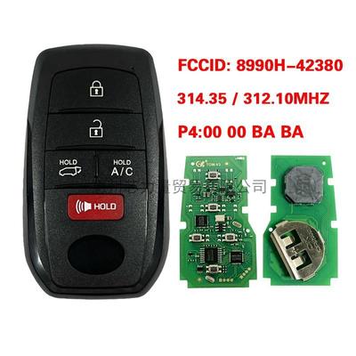 适用2021丰田RAV4智能卡8990H-42380/42381 HYQ14FBX 314.35/312.