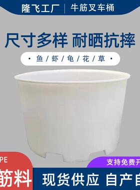 2000升叉车塑料桶2000L牛筋储水缸2000公斤虾苗鱼苗泥鳅苗孵化桶