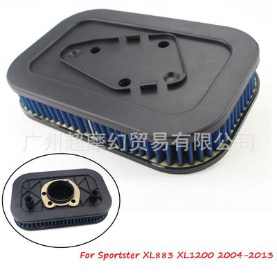 适用哈雷XL883 XLH883 XL1200 XL50/N/L空滤空气格空气滤芯滤清器