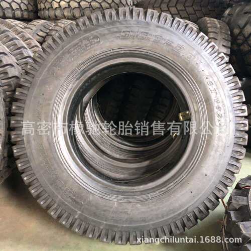 载重卡车轮胎750/825/900/1000/1200-20羊角花纹送丁基胶内胎