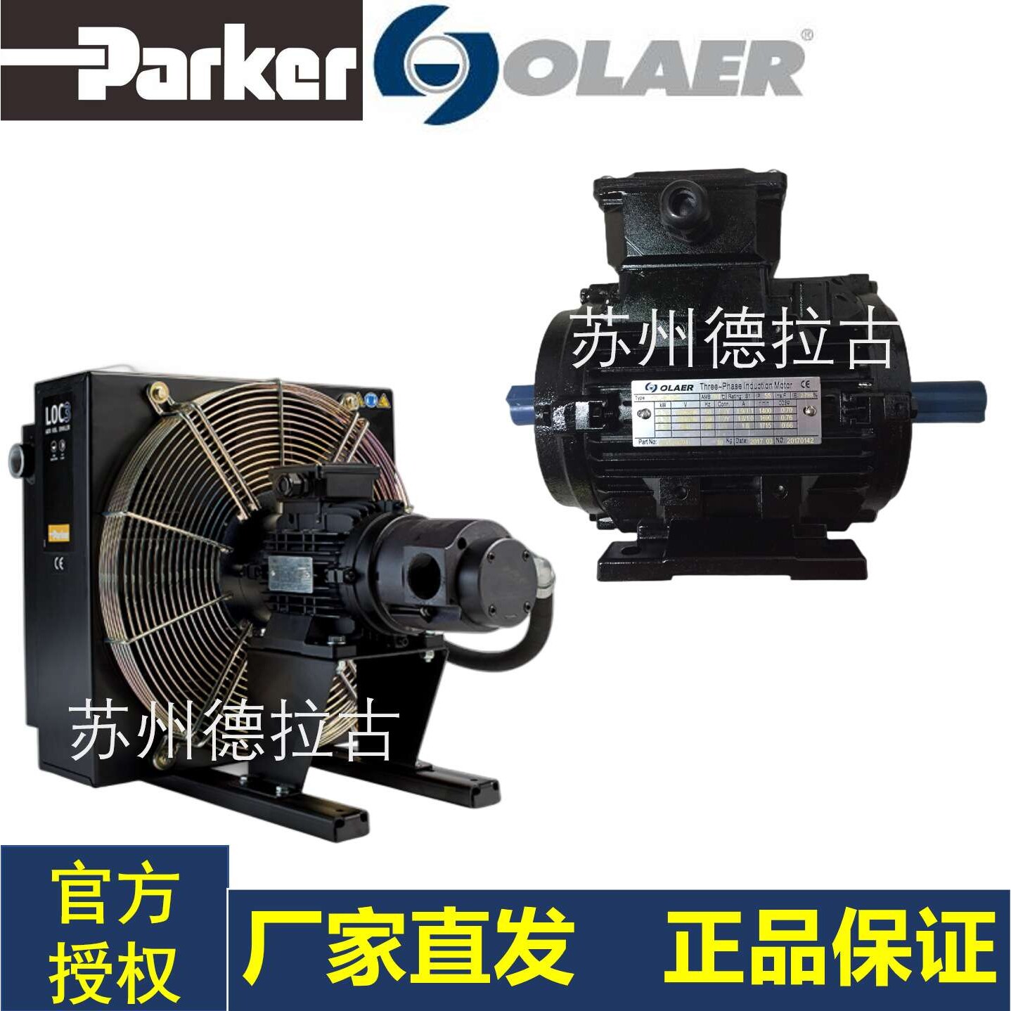 OLAER/OILTECH奥莱尔电机80-6-0,55 400/690-50 B14 ATEX