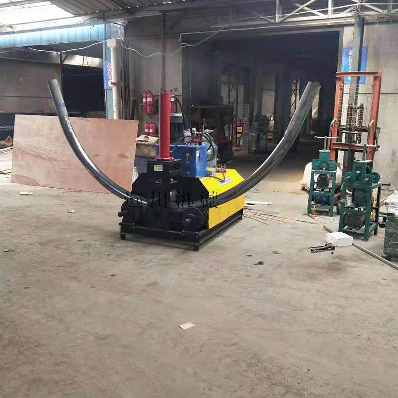 建筑工地方管圆管弯弧机 桥隧施工工字钢槽钢弯拱机 方管弯弧机