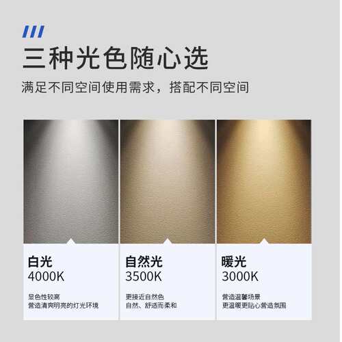 led明装筒灯免开孔COB筒射灯简约防眩吸顶灯家用商用明装小照明灯