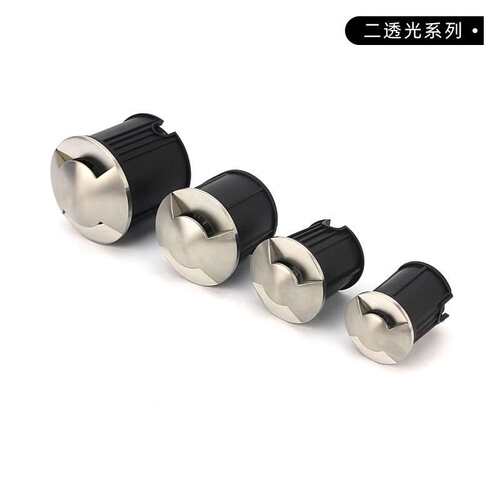 不锈钢透光地埋灯户外防水嵌入式侧出光埋地灯侧发光步道灯龟背灯