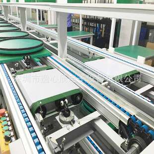 专业设计65-98寸电视总装老化线 部装测试倍速链线 铝型材组装线