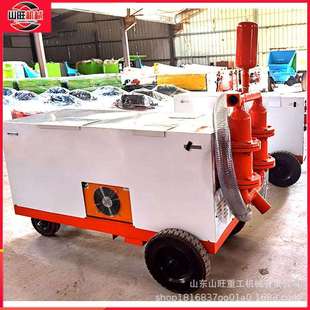 高压隧道用水泥砂浆喷浆机双缸双液注浆泵液压注浆泵混凝土灌浆泵