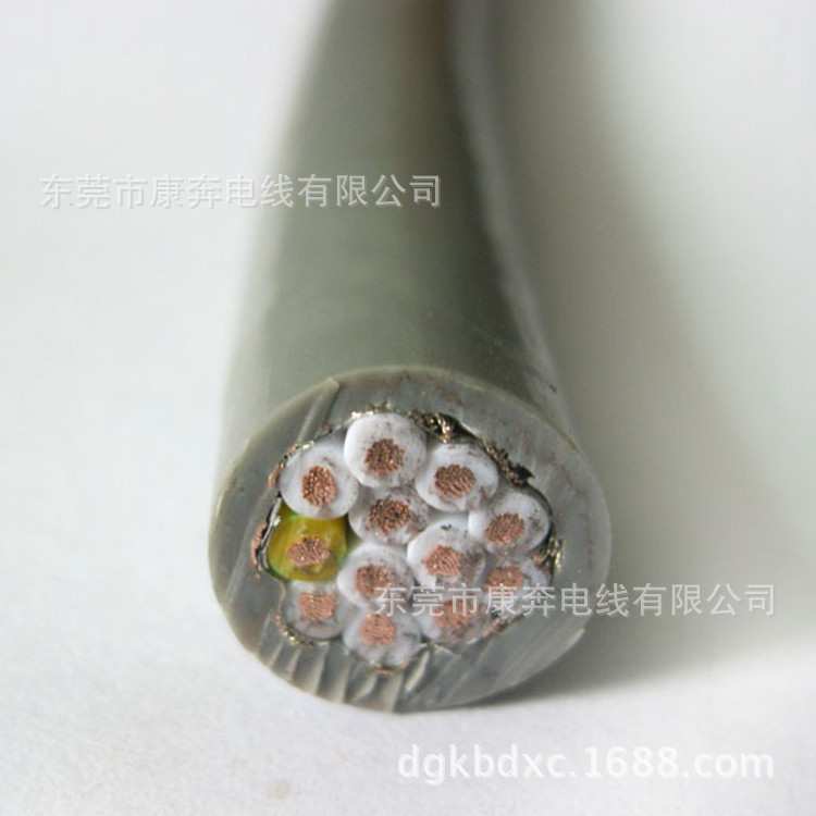 多股电线 电缆线 软护套屏蔽信号线 RVVP12*0.75mm2 纯铜国标
