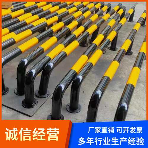 38管76管可定制加厚M型日字型田字型车间货架防撞柱镀锌防撞护栏