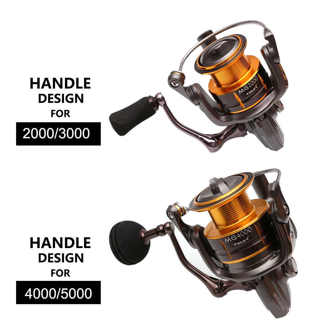 外贸出口防海水路亚纺车渔线轮Saltwater Spinning Fishing Reel
