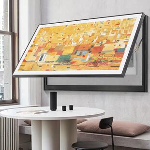 大尺寸电表箱装饰画抽象简约横款免打孔遮挡挂画超长款开关电闸画