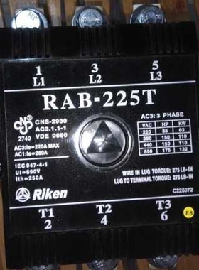 Riken理研电磁接触器RAB-180N 220V