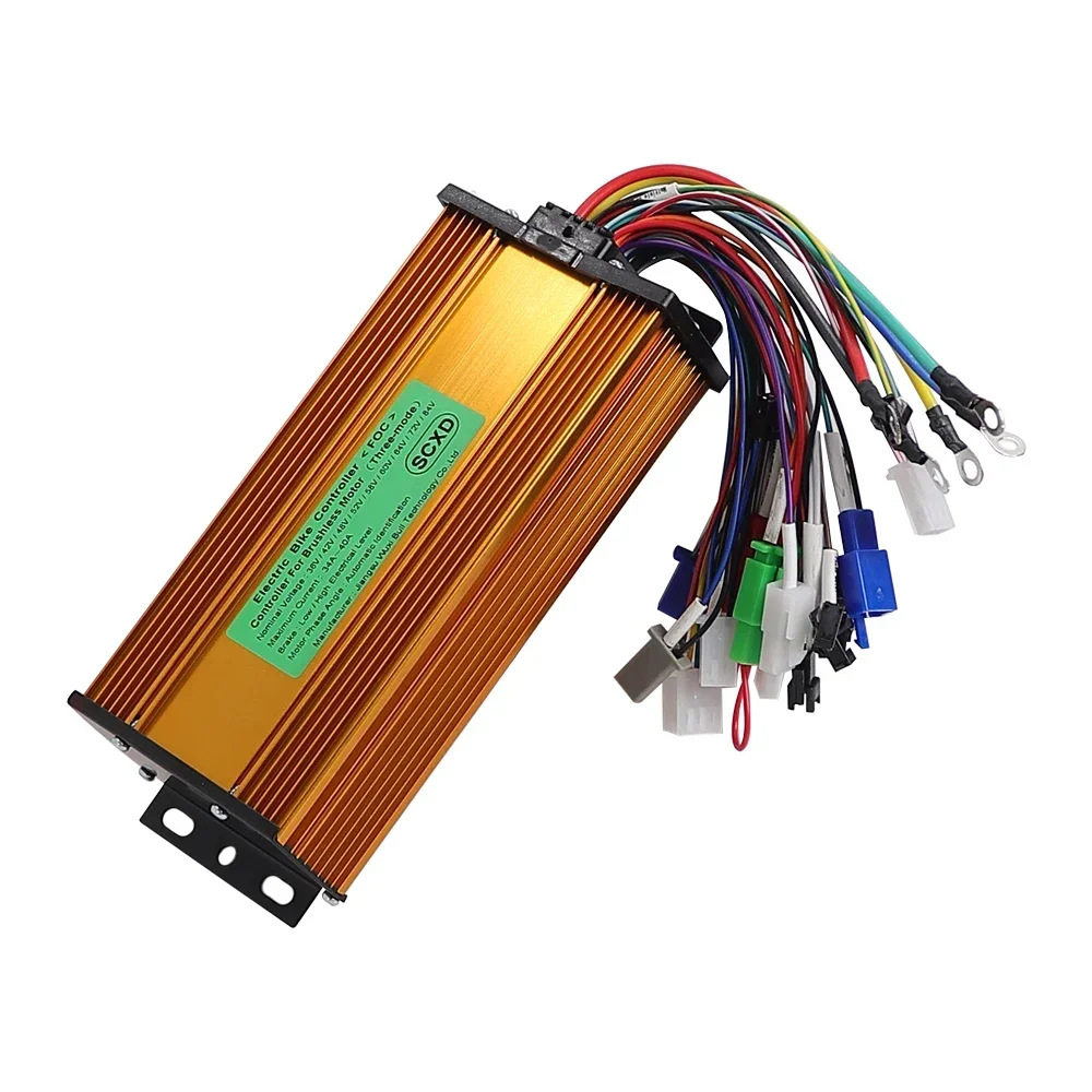 三模正弦波无刷电机两轮电摩电动车控制器1200W 1300W 1500W