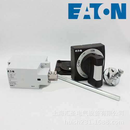 EATON伊顿 右侧安装的门联动操作手柄套件 NZM1-XS-R 侧装手柄